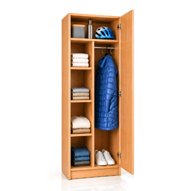Holz Kleiderschrank fuer Unterkünfte